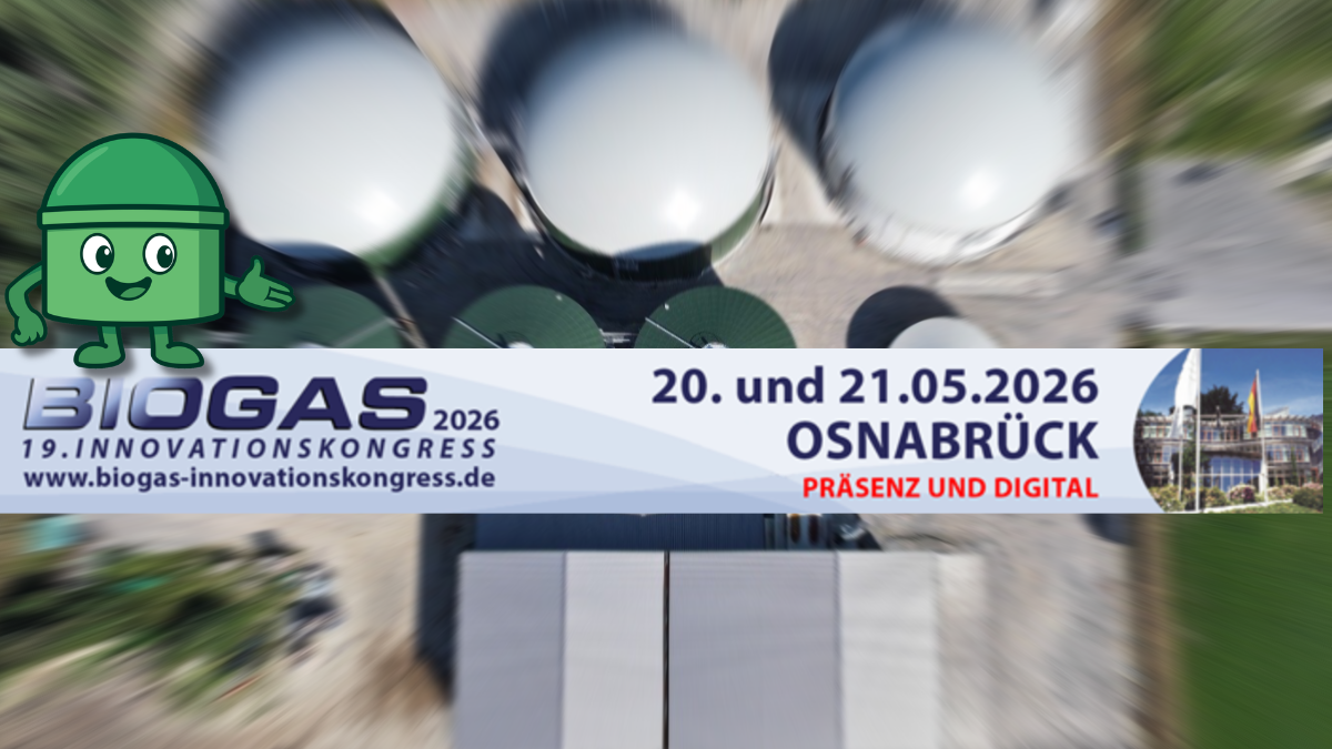 Biotaktix auf dem 19. Biogas-Innovationskongress 2026 in Osnabrück